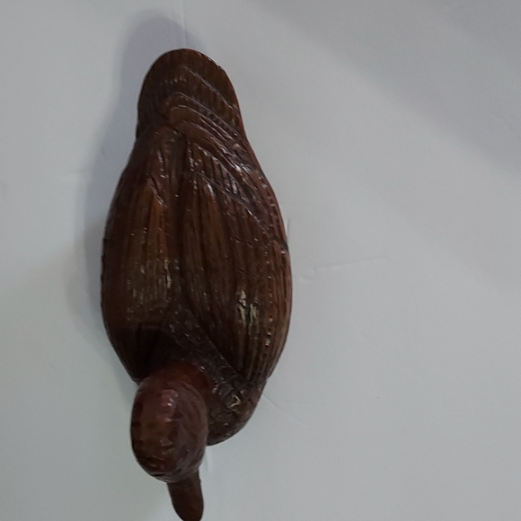 Red Mill Mfg.Mallard Duck Handcrafted Reproductions. Brown 8 in.Lx4 in.Hx4in.W - Picture 6 of 11